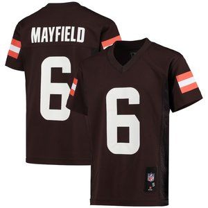 NWT Baker Mayfield Cleveland Browns Youth Replica Player Jersey - Brown